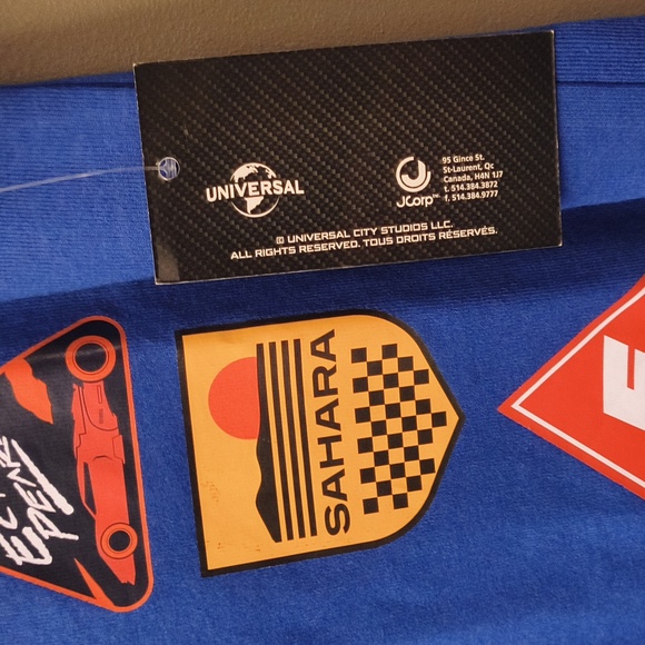 Fast & Furious - Men's - Toretto Race Team Decal Blue T Shirt - Picture 5 of 6